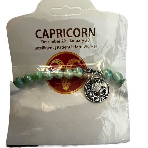 Metallic Zodiac Bracelet, Capricorn, NIB - Picture 2 of 4